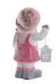 Figurka dziewczyna z lampionem led 43 cm