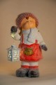 Figurka dziewczyna z lampionem led 43 cm