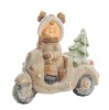 Figurka chłopczyka na skuterze 33,5 cm fot.9
