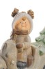 Figurka chłopczyka na skuterze 33,5 cm fot.8