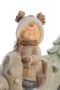 Figurka chłopczyka na skuterze 33,5 cm fot.8