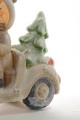 Figurka chłopczyka na skuterze 33,5 cm fot.7