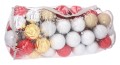 Bombki 8 cm kpl. 80 szt. w torbie owalnej