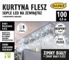 Kurtyna świetlna sople zimna biała 4,8 m flash fot.4