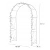 Pergola Ogrodowa Łuk 215cm