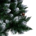 Choinka na pniu Sosna Śnieżona z szyszką fot.1