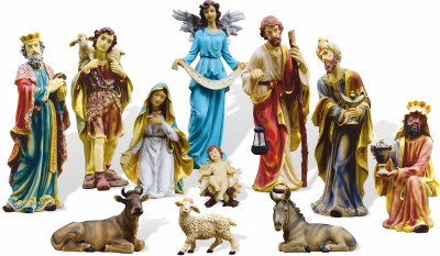 11 Figur Bożonarodzeniowych 80 cm