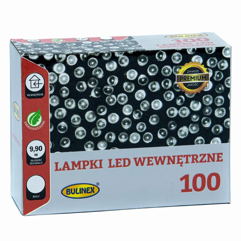 Lampki choinkowe led białe
