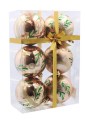 Bombki choinkowe Rose gold Gałązka fot.8