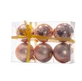 Bombki choinkowe Rose gold Laska fot.5