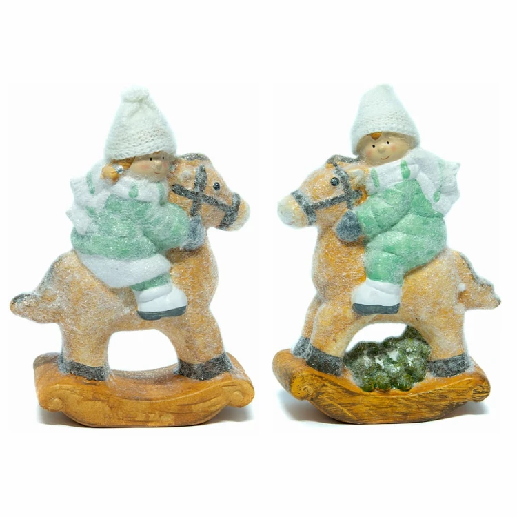 Figurka z na koniku 25cm fot.1