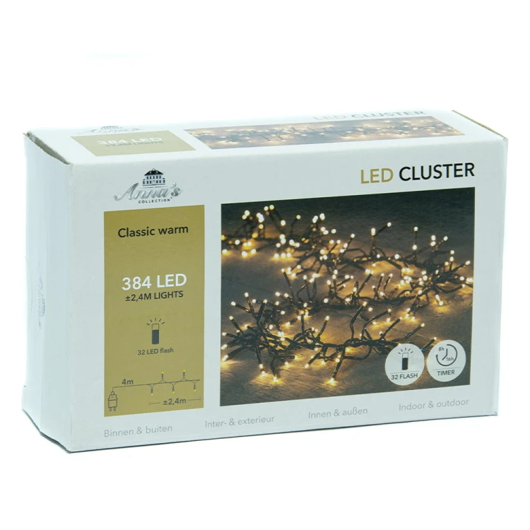 Lampki choinkowe LED Najgęstsze z flash 384 LED fot.7