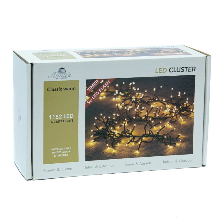 Lampki choinkowe LED Najgęstsze z flash 1152 LED fot.5