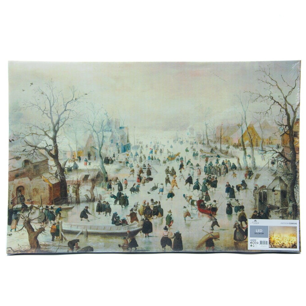 Obraz dekoracyjny 38x58cm lodowisko