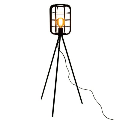 Lampa podłogowa + żarówka retro fot.10