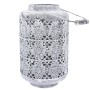 Lampion szary metalowy 27cm
