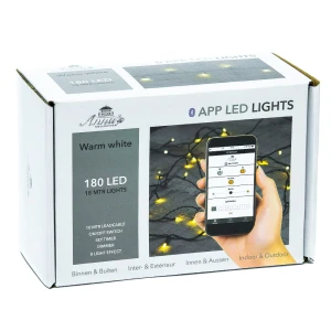 Lampki choinkowe sterowane Bluetooth 4,5m-36m