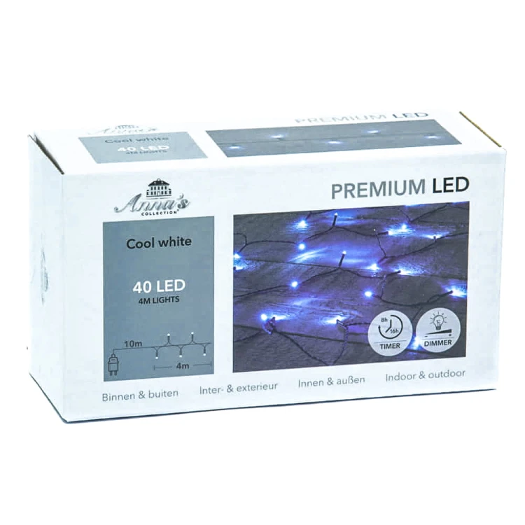 Lampki choinkowe LED zimny biały fot.13