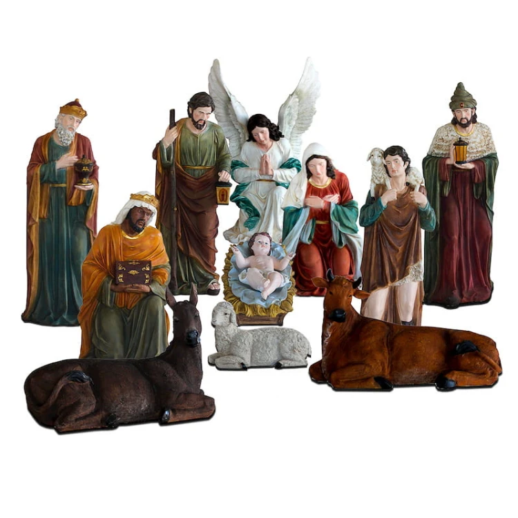 11 figur bożonarodzeniowych 150 cm