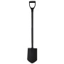 Szpadel z trzonkiem stalowym ostrym 120 cm