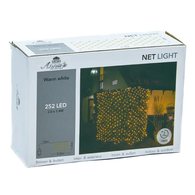 Siatka 252 LED 2x1,4m fot.6