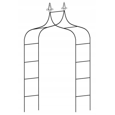 Pergola łukowa z grotem 240cm