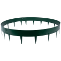 Palisada metalowa koło zielona 90 cm fot.8