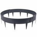 Palisada metalowa koło grafitowa 60 cm fot.12