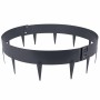 Palisada metalowa koło grafitowa 60 cm fot.12