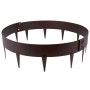 Palisada metalowa koło brązowa 60 cm fot.11