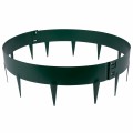Palisada metalowa koło zielona 60 cm fot.10