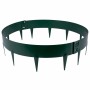 Palisada metalowa koło zielona 60 cm fot.10