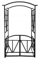 Pergola ogrodowa z bramką