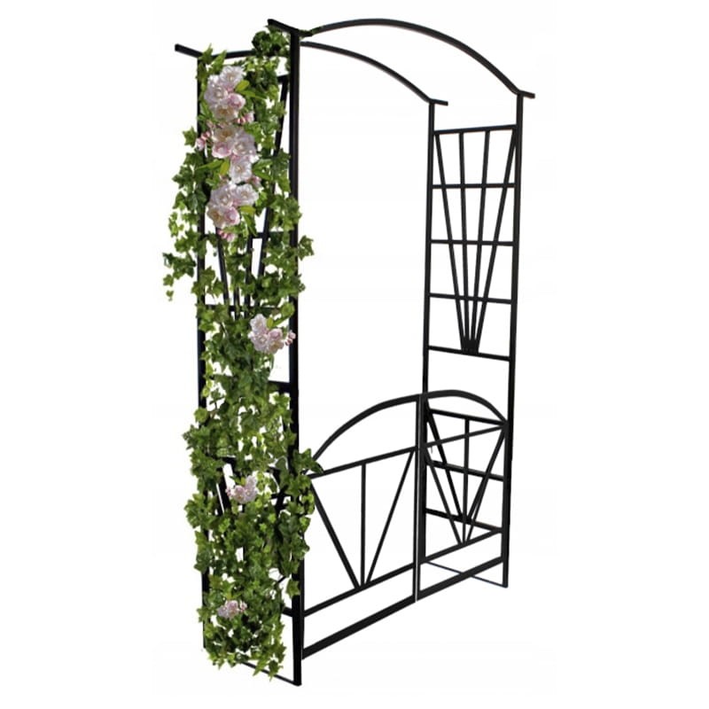 Pergola ogrodowa z bramką