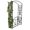 Pergola ogrodowa z bramką