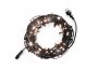 LAMPKI CHOINKOWE NA GRUBYM KABLU 100 LED Z FLESZEM fot. 6