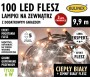 LAMPKI CHOINKOWE NA GRUBYM KABLU 100 LED Z FLESZEM fot. 8