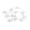 Lampki LED bawełniane gwiazdki 1,4m