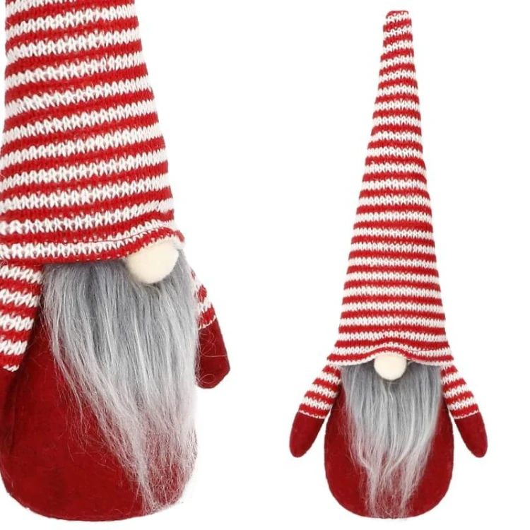 Gnom świąteczny stojący skrzat 30cm