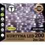 Kurtyna 200 LED 2x2m z FLESZ zimne białe fot. 5