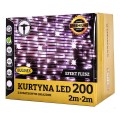 Kurtyna 200 LED 2x2m z FLESZ fot. 2