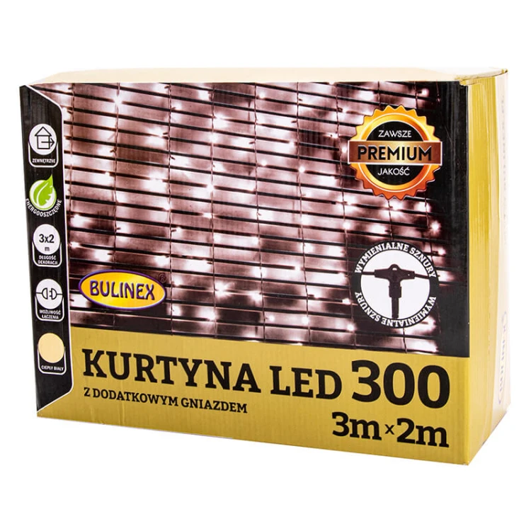 Kurtyna 300 LED 3x2m