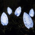 Lampki choinkowe szyszki 20 LED 4,75 m zimne białe fot. 2