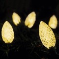 Lampki choinkowe szyszki 20 LED 4,75 m ciepłe białe fot. 1