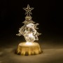 Podświetlana figurka świąteczna LED 15 cm - wzór: bałwan stojący na jednej nodze fot. 2