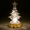 Podświetlana figurka świąteczna LED 15 cm - wzór: bałwan siedzący fot. 6