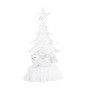 Podświetlana figurka świąteczna LED 15 cm - wzór: bałwan leżący fot. 5