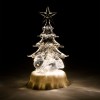Podświetlana figurka świąteczna LED 15 cm - wzór: bałwan leżący fot. 4
