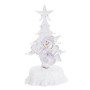 Podświetlana figurka świąteczna LED 15 cm - wzór: bałwan stojący na jednej nodze fot. 3