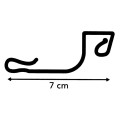 Uchwyty do mocowania światełek 7 cm